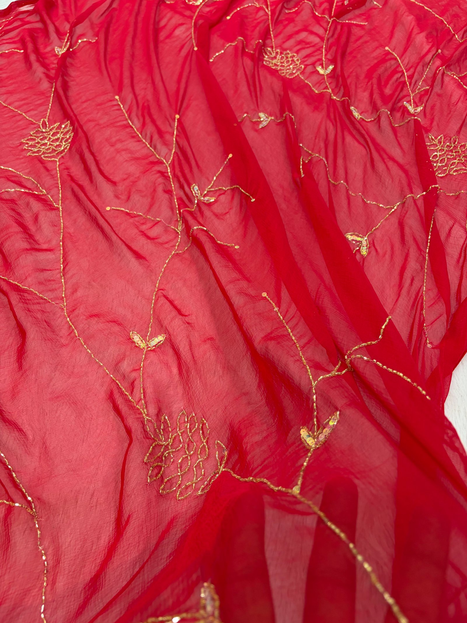 RED NORANI GLAM