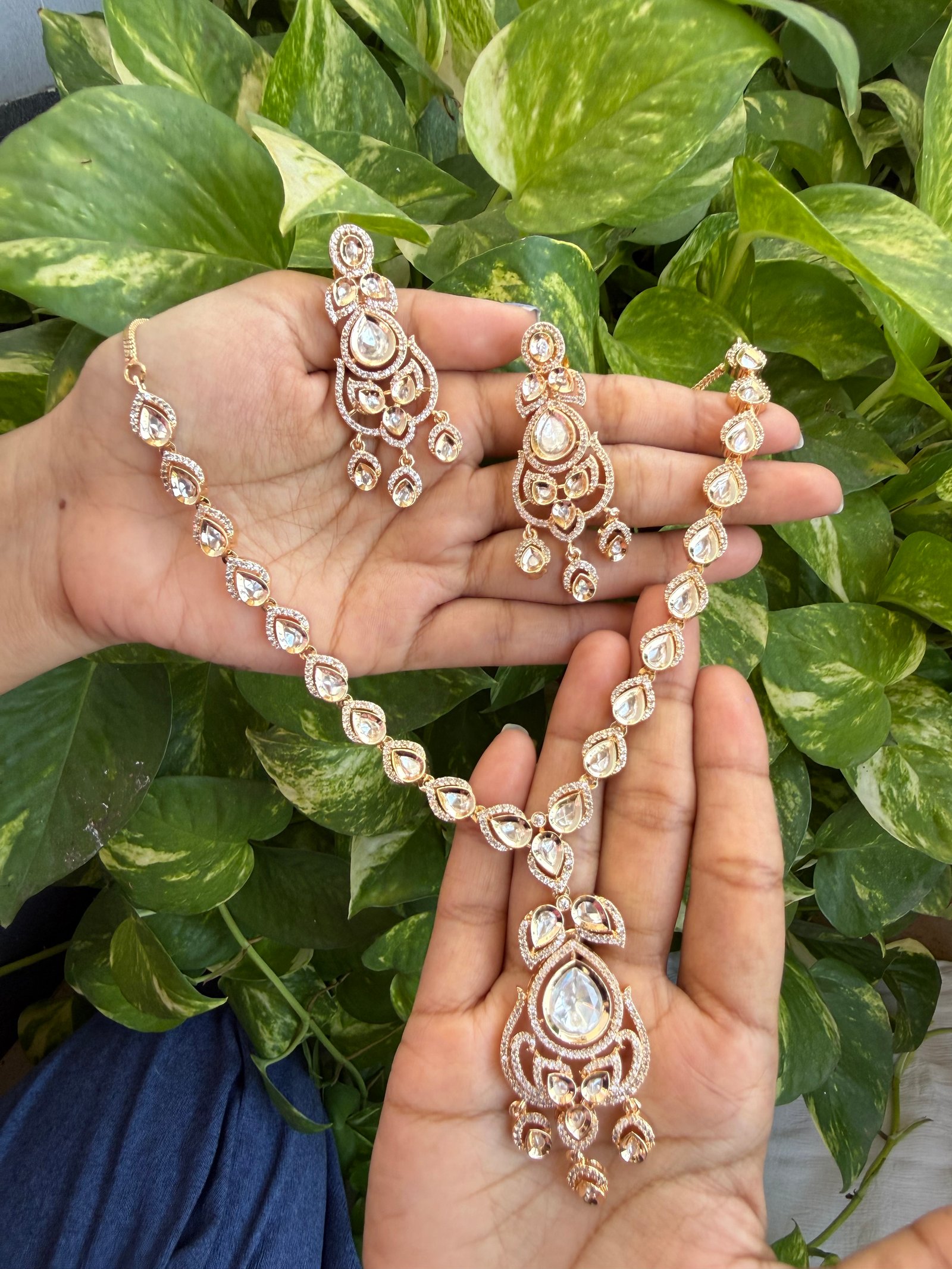 Real moissanite Necklace 