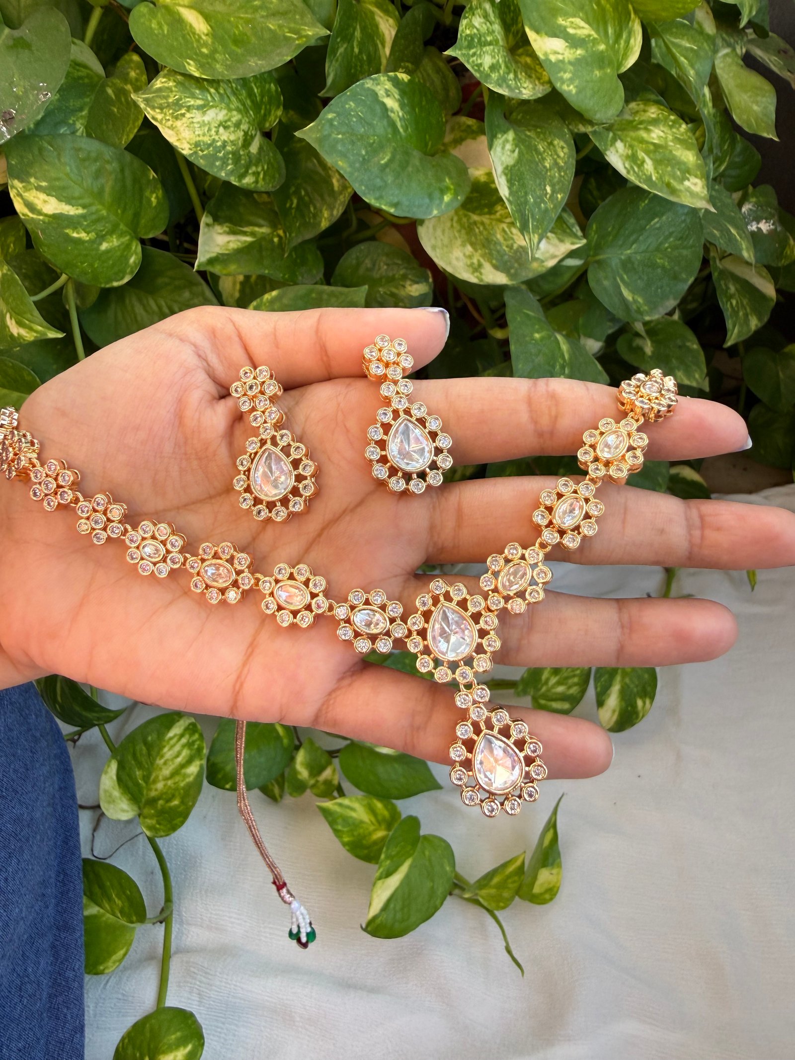 Moissanite necklace 